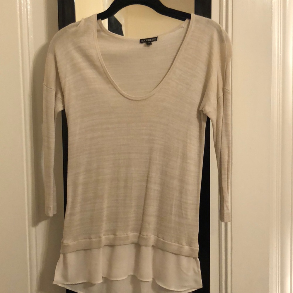 Tan Express shirt